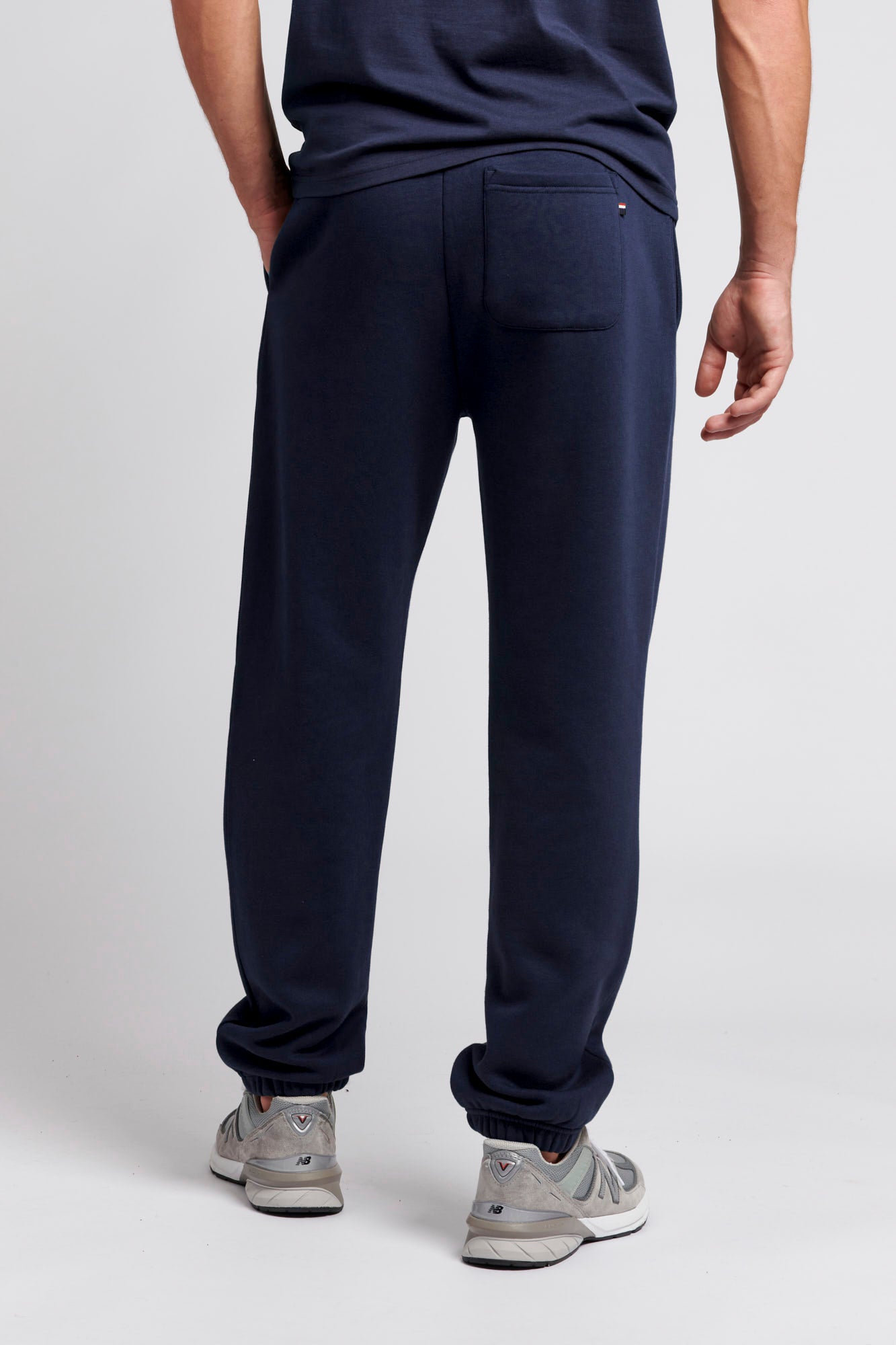 Mens Arch Logo Joggers in Navy Blue