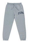 Mens Arch Logo Joggers in Vintage Grey Heather