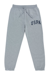 Mens Arch Logo Joggers in Vintage Grey Heather