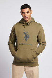 Mens Rider Hoodie in Burnt Olive