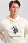 Mens Rider Hoodie in Marshmallow