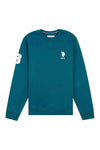 Mens Player 3 Crew Neck Sweatshirt in Legion Blue