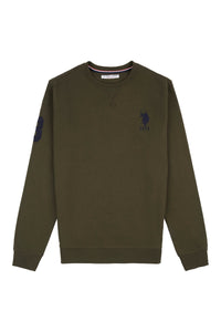 Mens Player 3 Crew Neck Sweatshirt in Forest Night