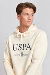 Mens 1890 Hoodie in Marshmallow