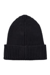 Badge Beanie in Black