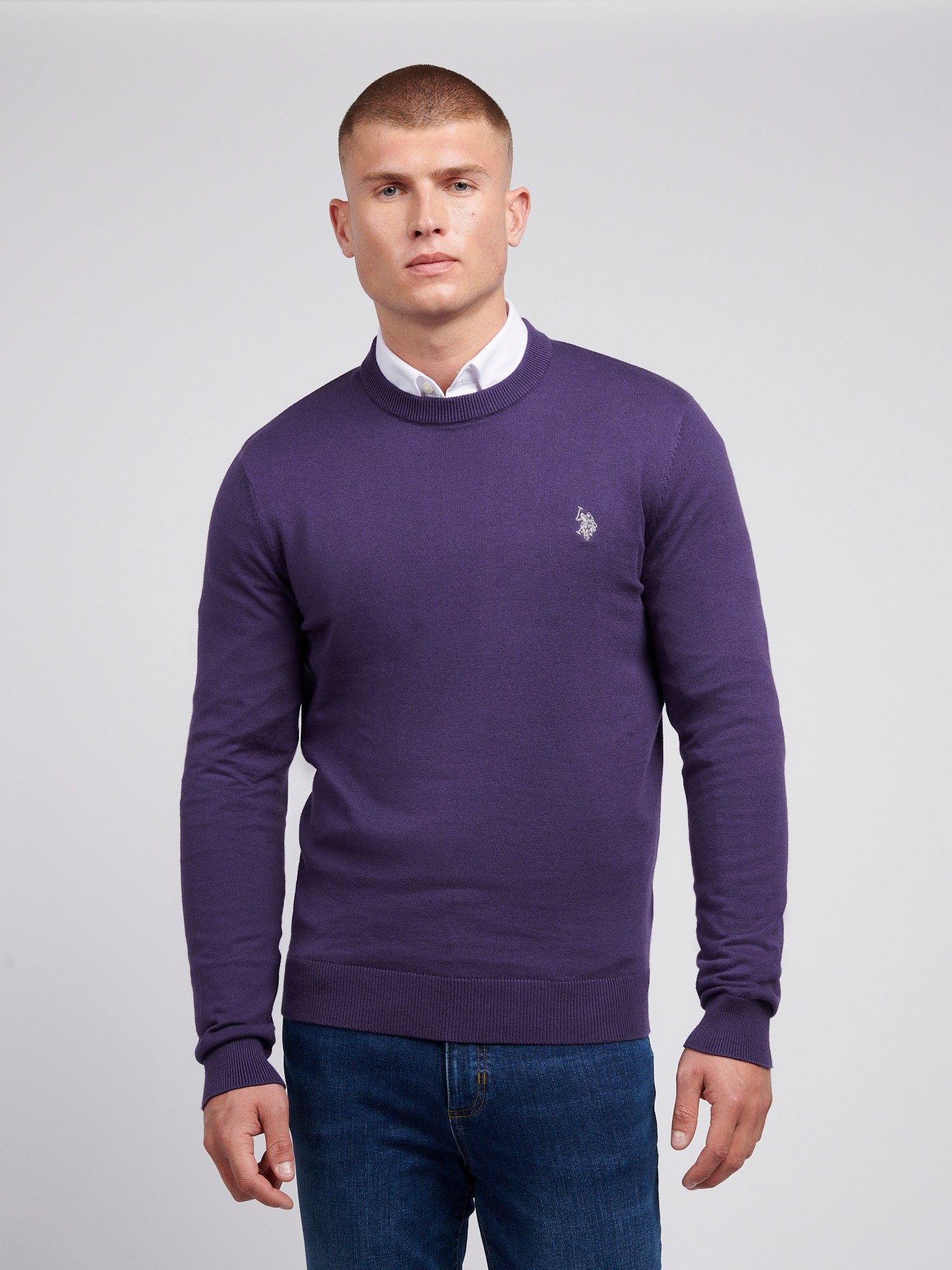 Men's lightweight crew neck sweaters online