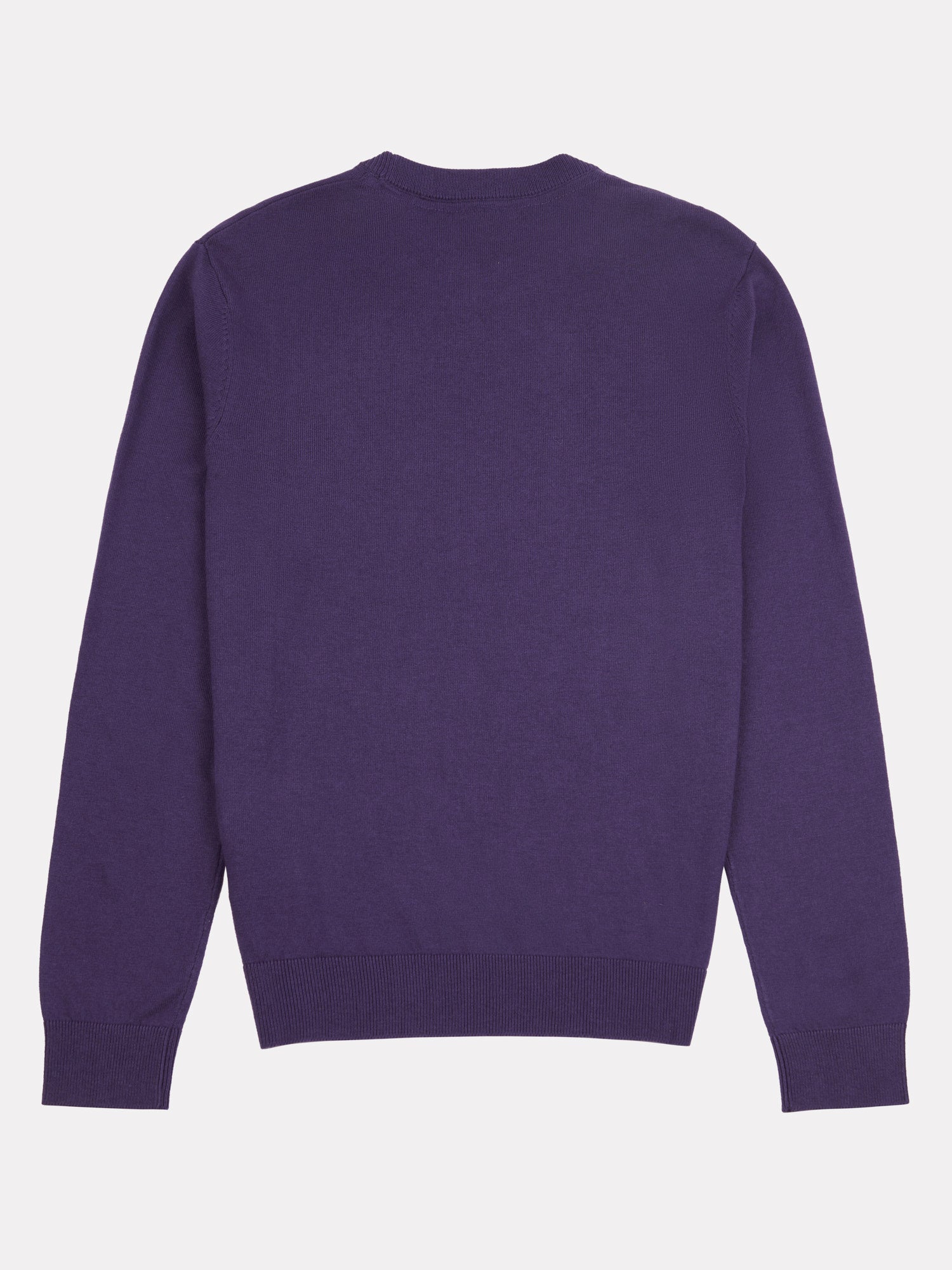 Mens Lightweight Crew Neck Jumper in Purple Plumeria U.S. Polo Assn. UK