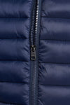 Mens Lightweight Quilted Tape Gilet in Navy Blue