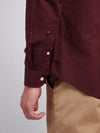 Mens Oxford Shirt in Tibetan Red