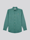 Mens Oxford Shirt in Rain Forest