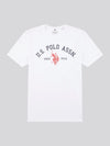 Mens Signature Arch Print T-Shirt in Bright White