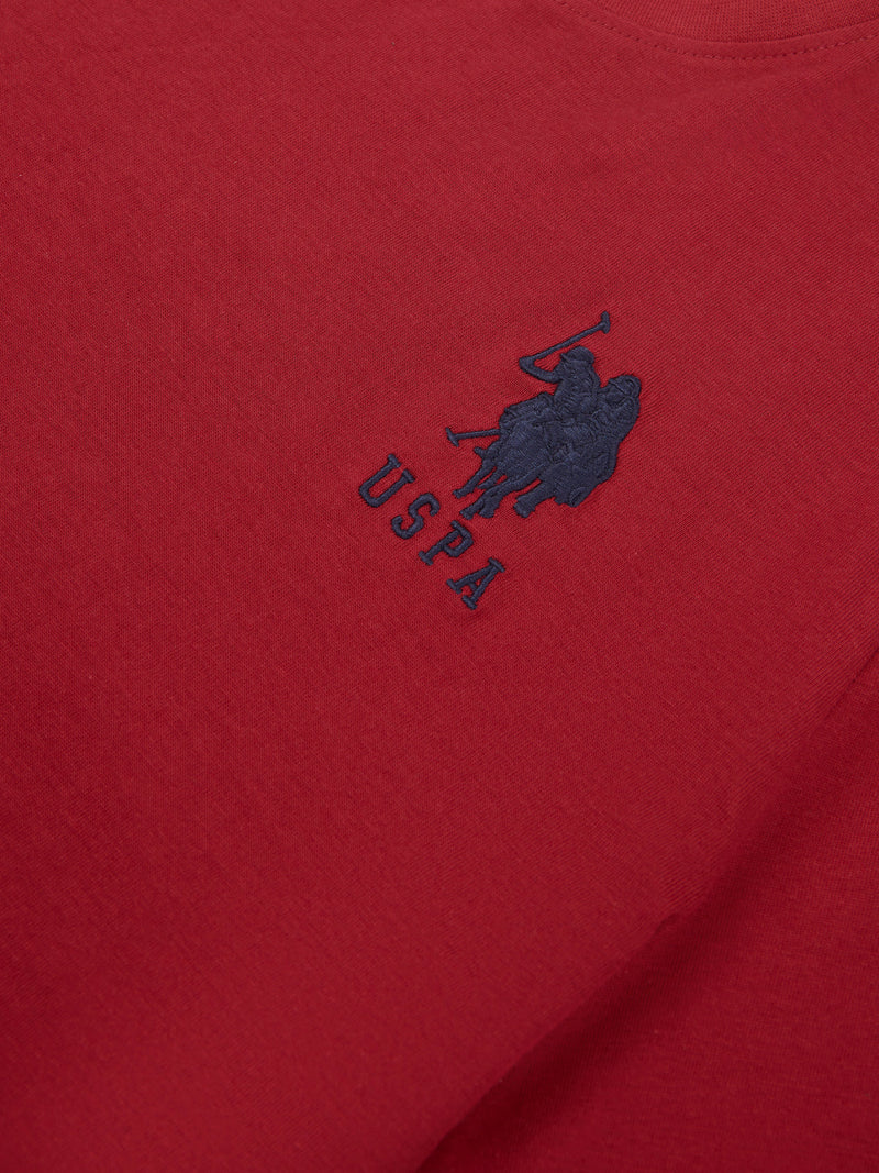 Mens Player 3 T-Shirt in Tibetan Red