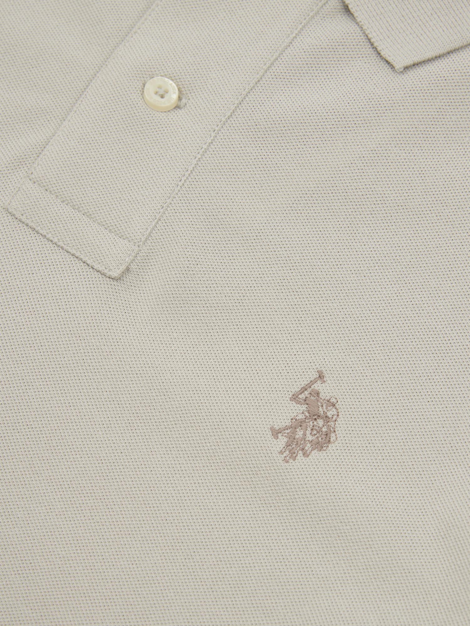 2 For £75 Offer - Mens Pique Polo Shirt in Moonstruck