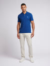 2 For £75 Offer - Mens Pique Polo Shirt in Navy Peony