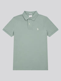 2 For £75 Offer - Mens Pique Polo Shirt in Chinois Green