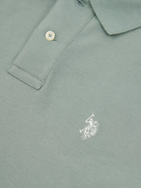 2 For £75 Offer - Mens Pique Polo Shirt in Chinois Green