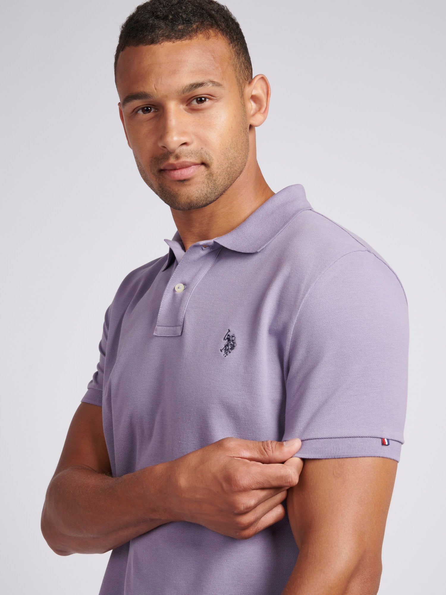 2 For £75 Offer - Mens Pique Polo Shirt in Dusk