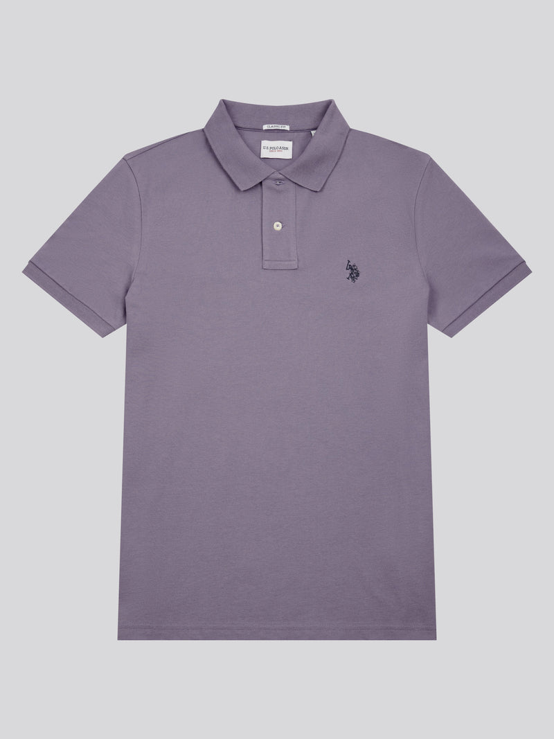 2 For £75 Offer - Mens Pique Polo Shirt in Dusk