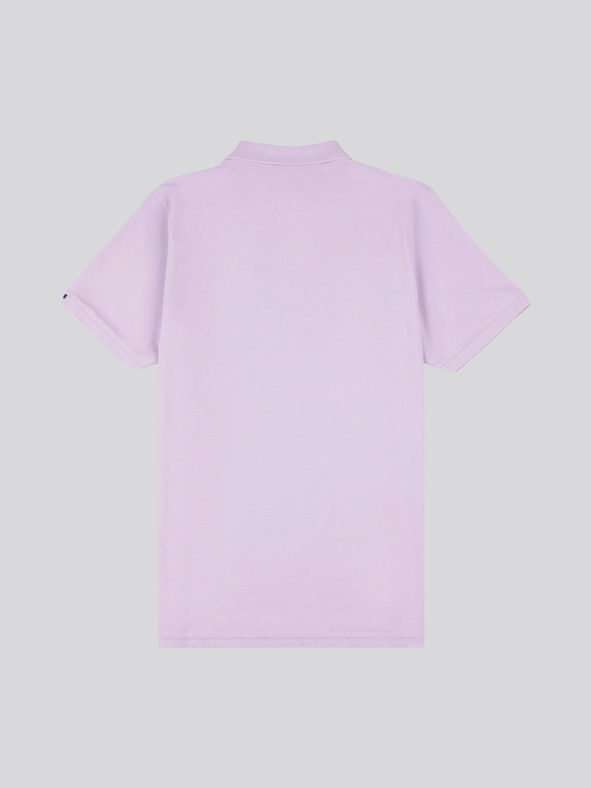 Mens Pique Polo Shirt in Lilac Breeze