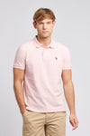 2 For £75 Offer - Mens Pique Polo Shirt in Tickled Pink