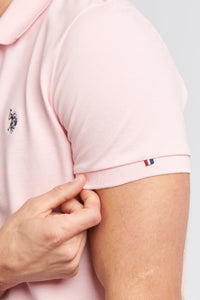 2 For £75 Offer - Mens Pique Polo Shirt in Tickled Pink