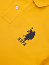 Mens Player 3 Pique Polo Shirt in Mango Mojito