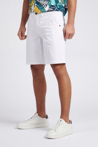 Mens Classic Chinos Shorts in Bright White