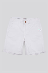 Mens Classic Chinos Shorts in Bright White