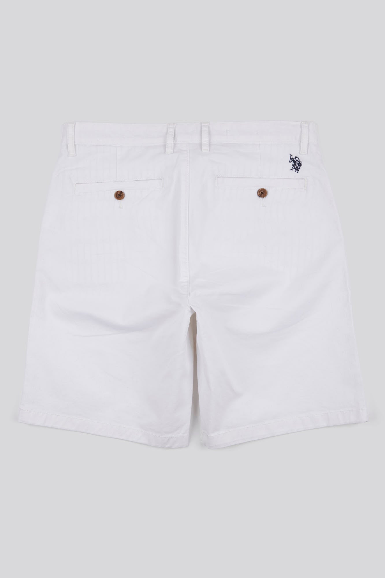 Mens Classic Chinos Shorts in Bright White