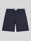 Mens Classic Chinos Shorts in Dark Sapphire Navy / Haute Red DHM