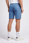 Mens Classic Fit Player 3 Sweat Shorts in Blue Horizon