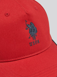 Mens Player 3 Baseball Cap in Haute Red