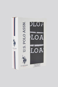 Mens USPA Boxer Briefs (3 Pack) in Black