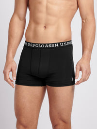 Mens USPA Boxer Briefs (3 Pack) in Black Bright White DHM