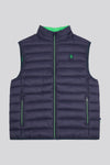 Mens Life Bound Quilted Gilet in Dark Sapphire Navy