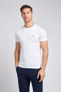 Mens Life DHM T Shirt in Bright White