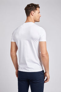 Mens Life DHM T Shirt in Bright White