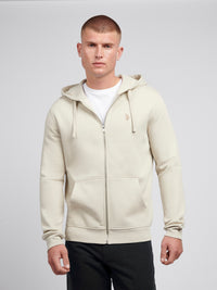 Mens Double Horsemen Zip Hoodie in Moonstruck