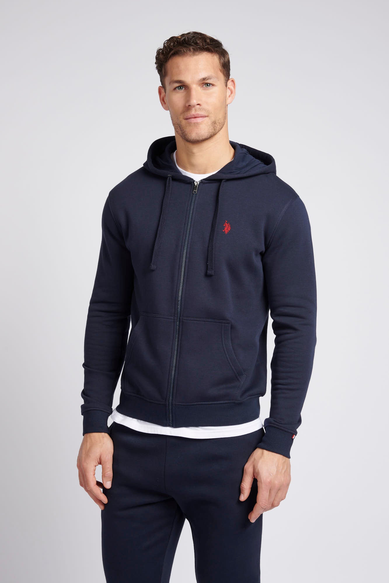 Polo hoodie zip online