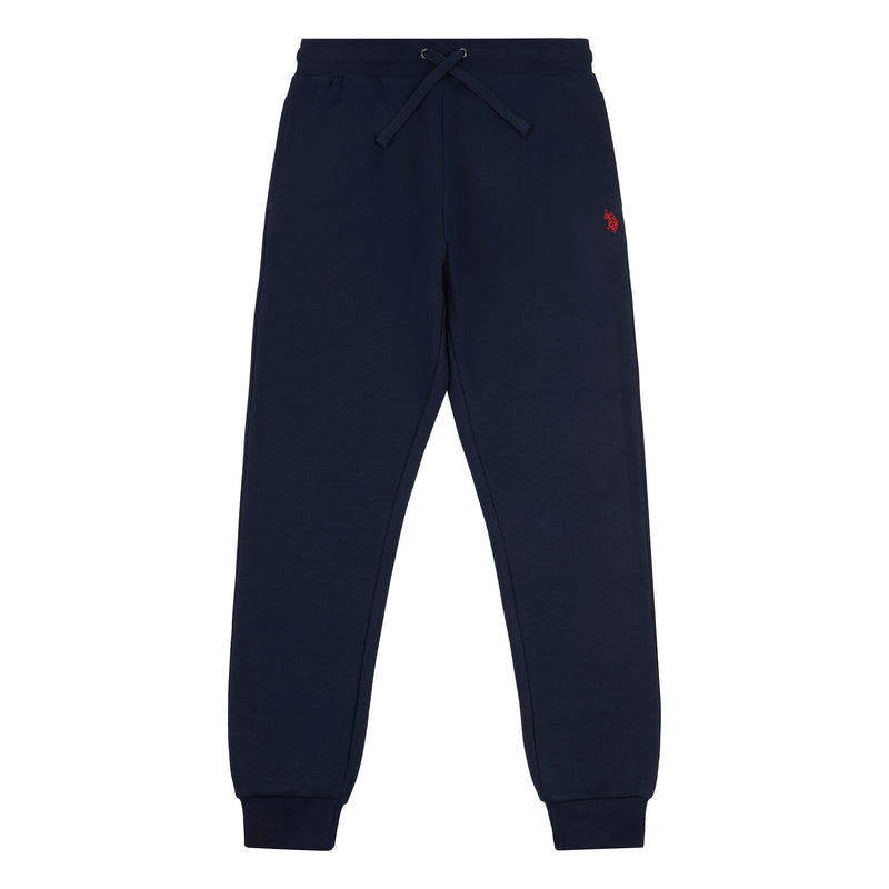 Mens Double Horsemen Joggers in Dark Sapphire Navy / Haute Red DHM