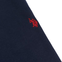 Mens Double Horsemen Joggers in Dark Sapphire Navy / Haute Red DHM