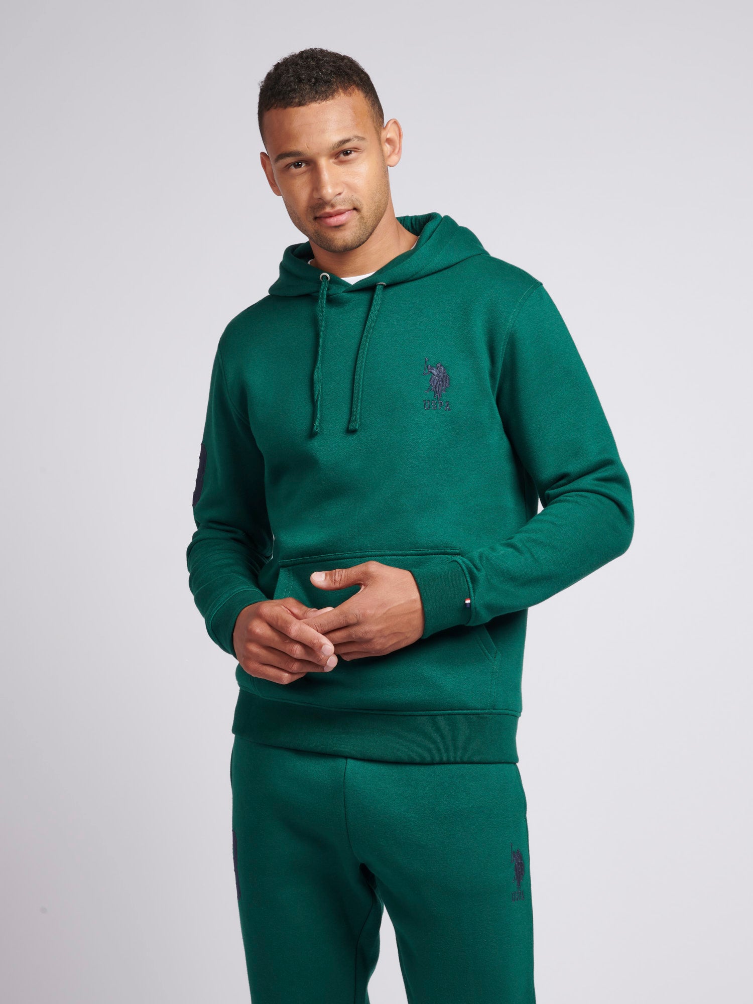 Mens Player 3 Hoodie in Rain Forest