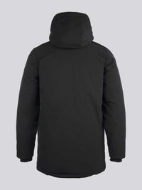 Mens Smart Parka Jacket in Black