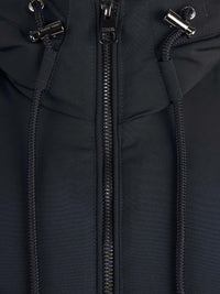 Mens Smart Parka Jacket in Black