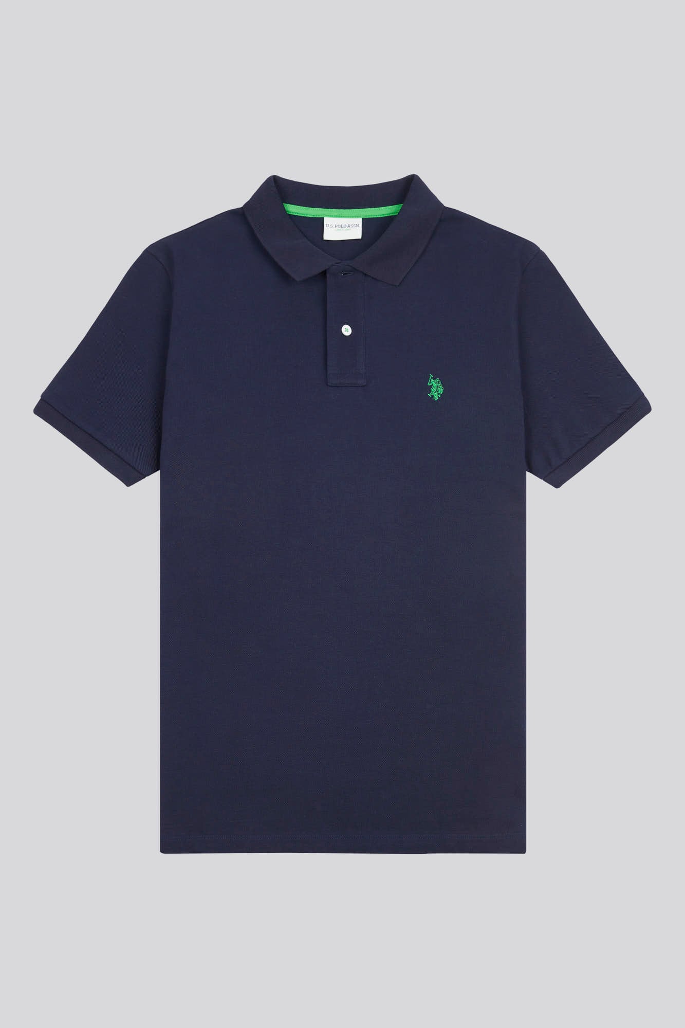 Mens Life Polo Shirt in Dark Sapphire Navy