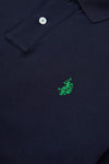 Mens Life Polo Shirt in Dark Sapphire Navy