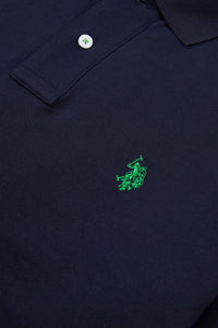 Mens Life Polo Shirt in Dark Sapphire Navy