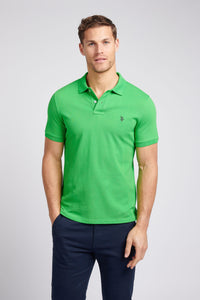 Mens Life Polo Shirt in Classic Green