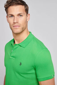 Mens Life Polo Shirt in Classic Green