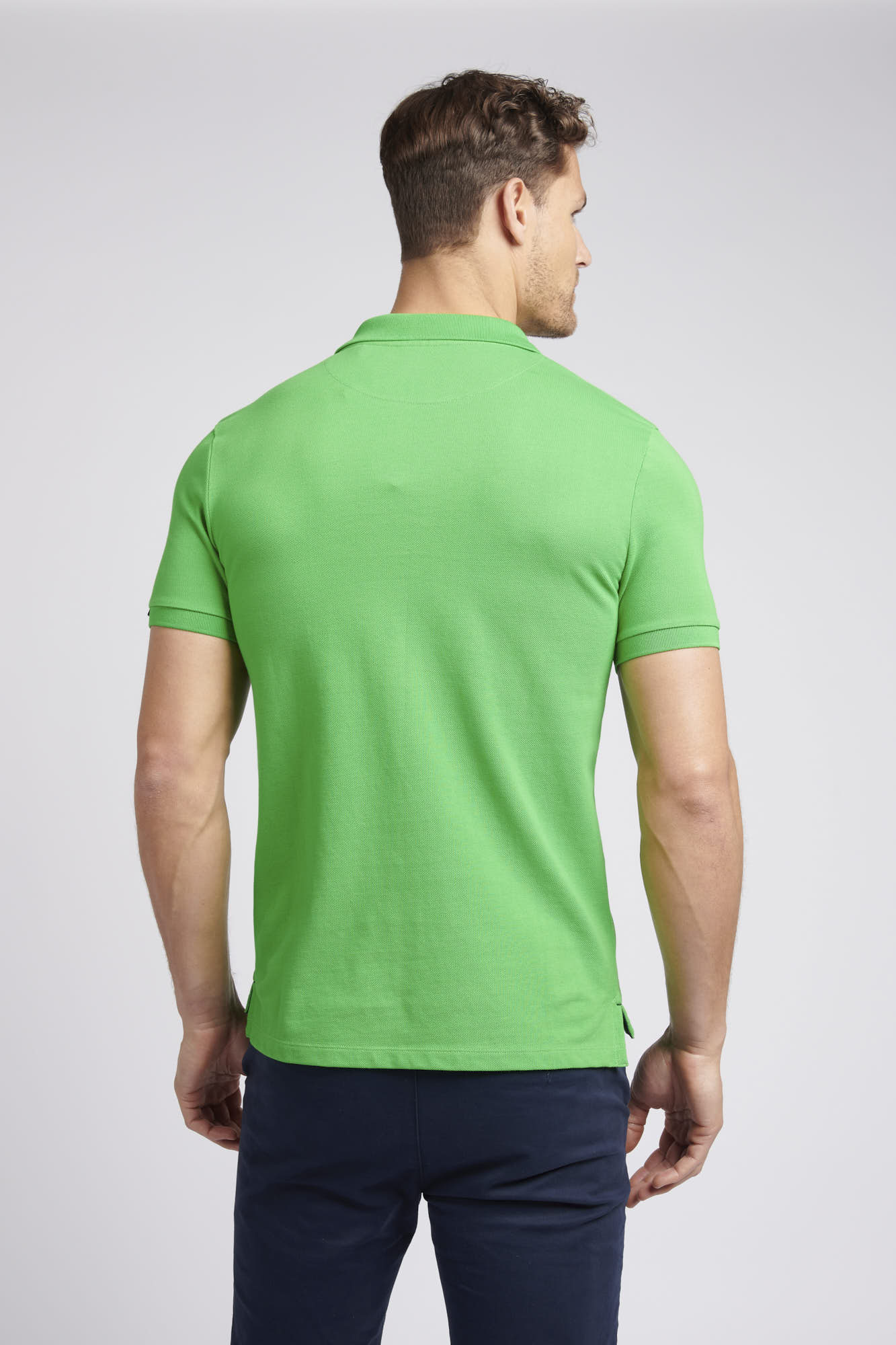 Mens Life Polo Shirt in Classic Green